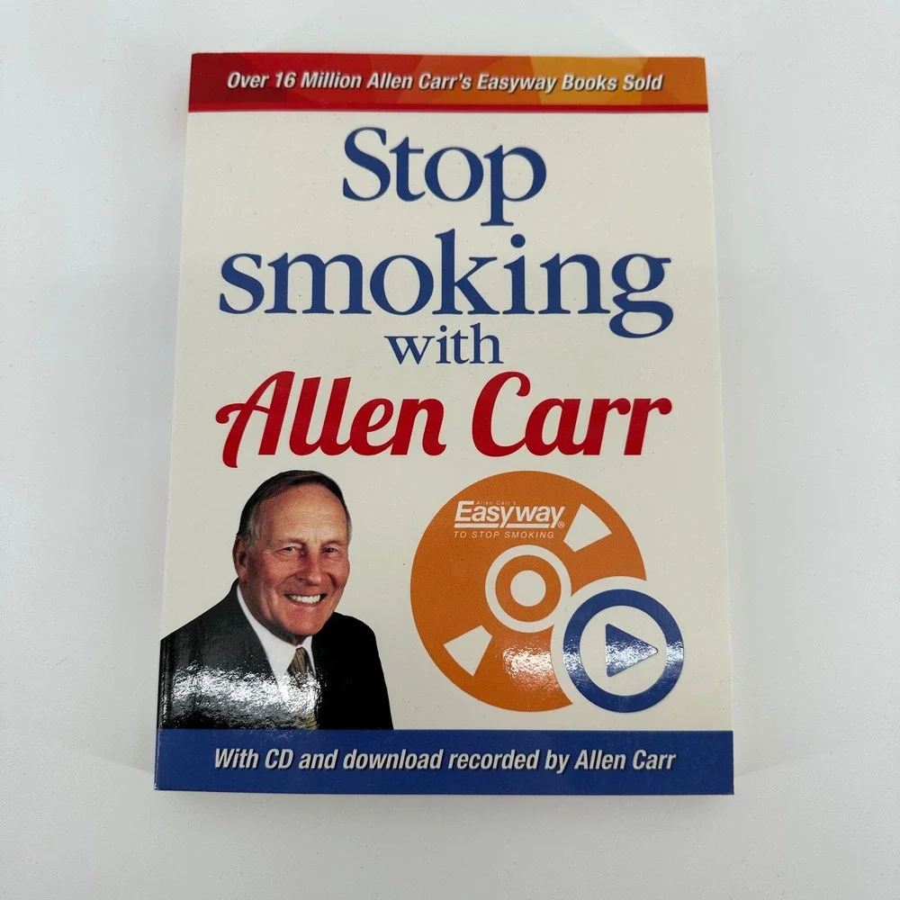 Stop Smoking with Allen Carr Easyway Paperback Book with CD 9781785991462